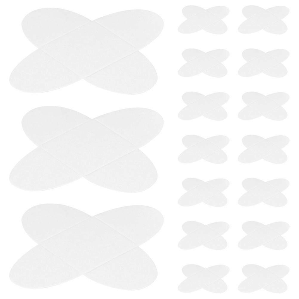 Chocolate Truffle Wrapper Paper Tray for Storage 200Pcs White Paper