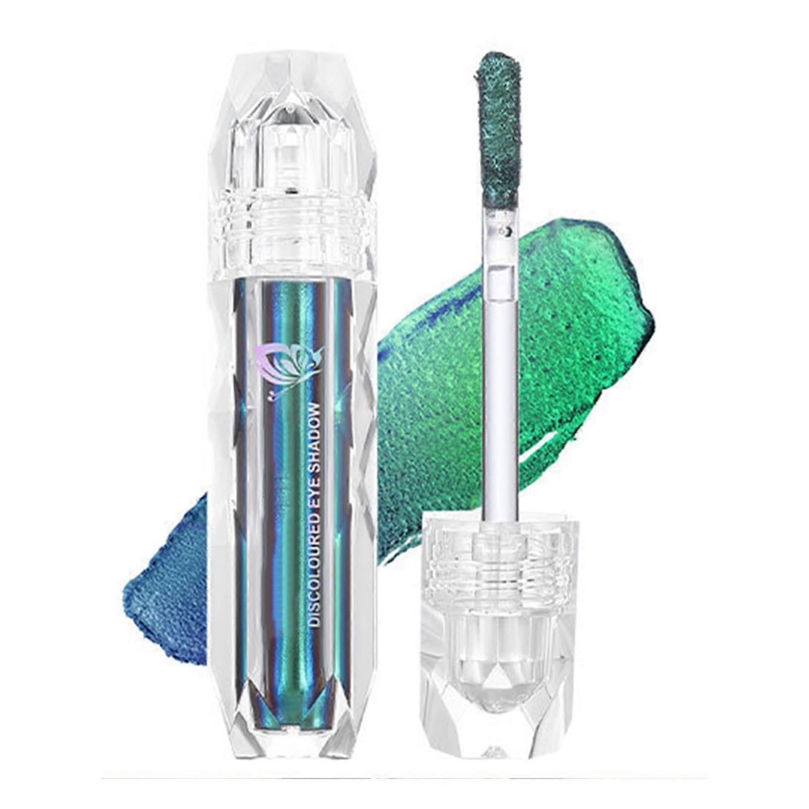 Liquid Eyeshadow Waterproof Long Lasting Metallic Shimmer  Pigmented Glitter Eye Makeup