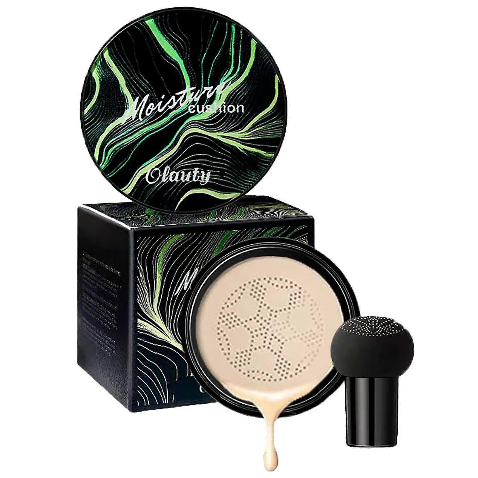 Mushroom Head Air Cushion CC Cream Foundation, LongLasting Full Coverage, Deep Hydration Ivory