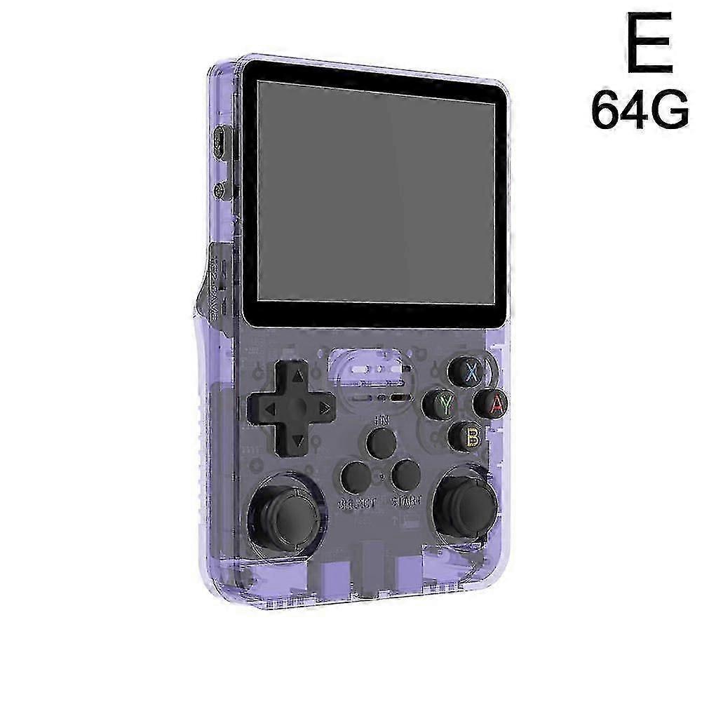 R36S Retro Handheld Video Game Console Linux System 3.5 Inch IPS Screen Portabl