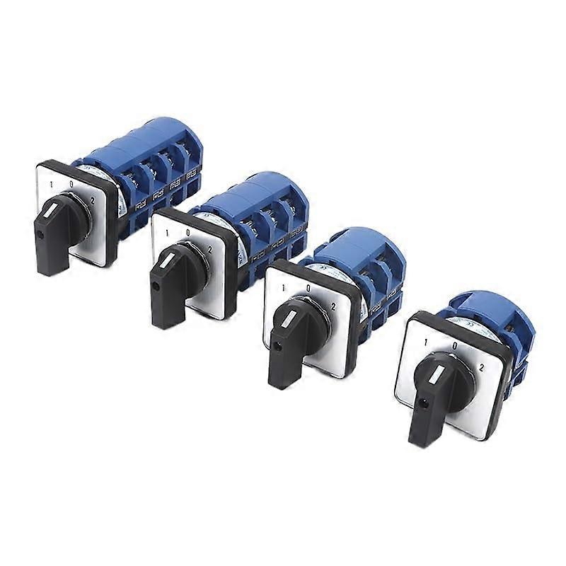 63A Rotary Cam Changeover Switch 2 Phase 8 Terminal 660V  Current Dual ONOFF Control