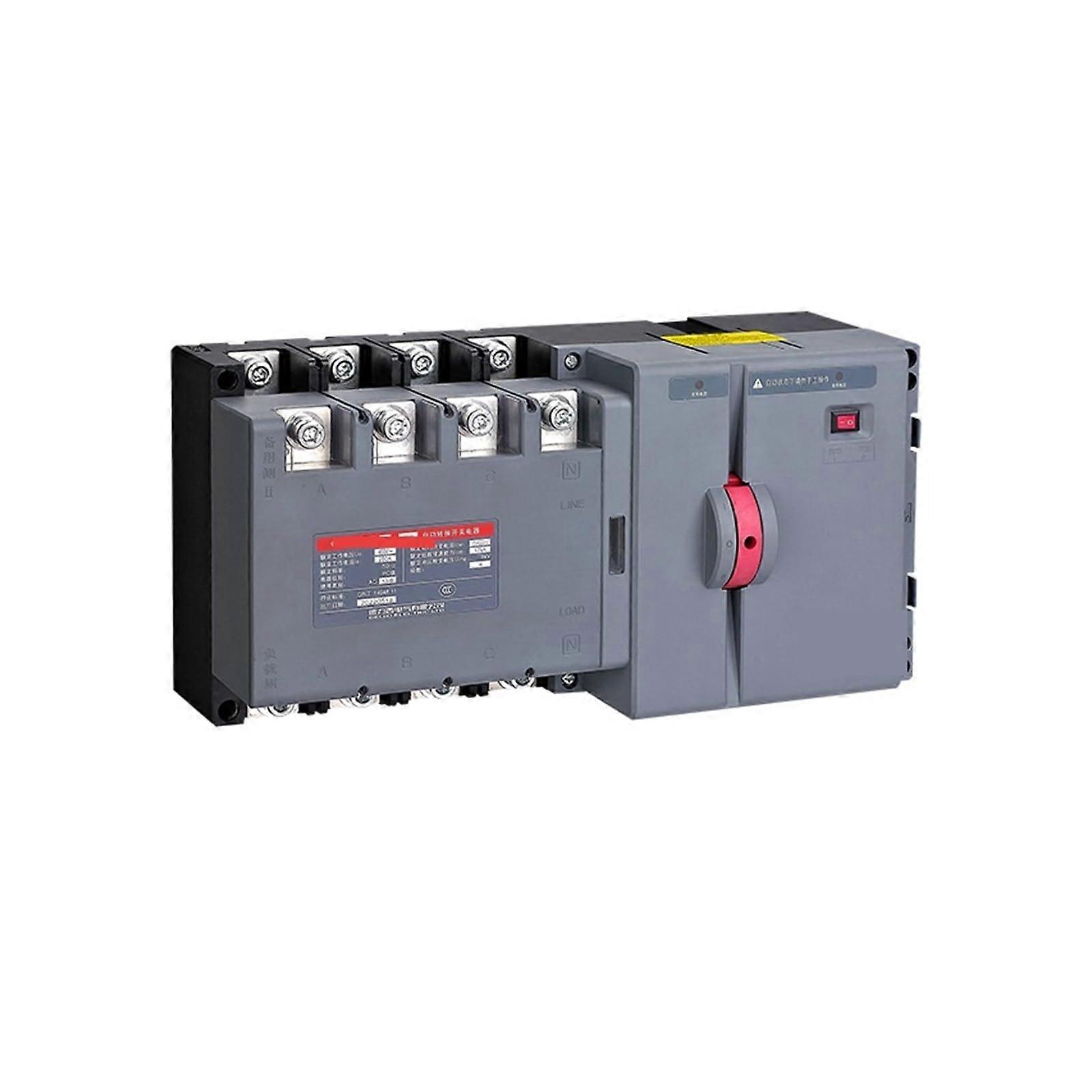 Dual Power Automatic Transfer Switch 32A 4 Pole with Safety Interlock for Continuous Power