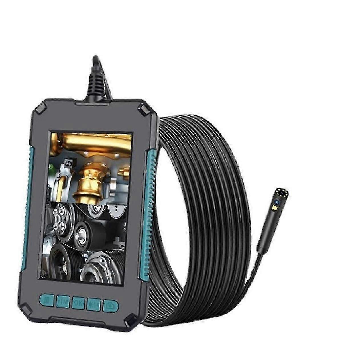 Industrial Endoscope,Dual Head Borescope Inspection Camera,1080P ,LCD Screen