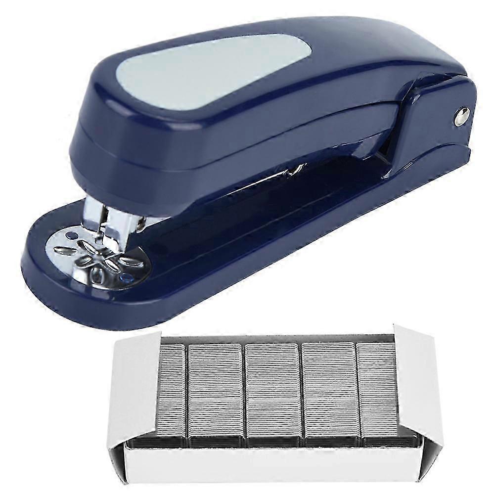 Durable Medium Rotary Stapler  45 Degrees 20-Sheet Capacity(Blue)