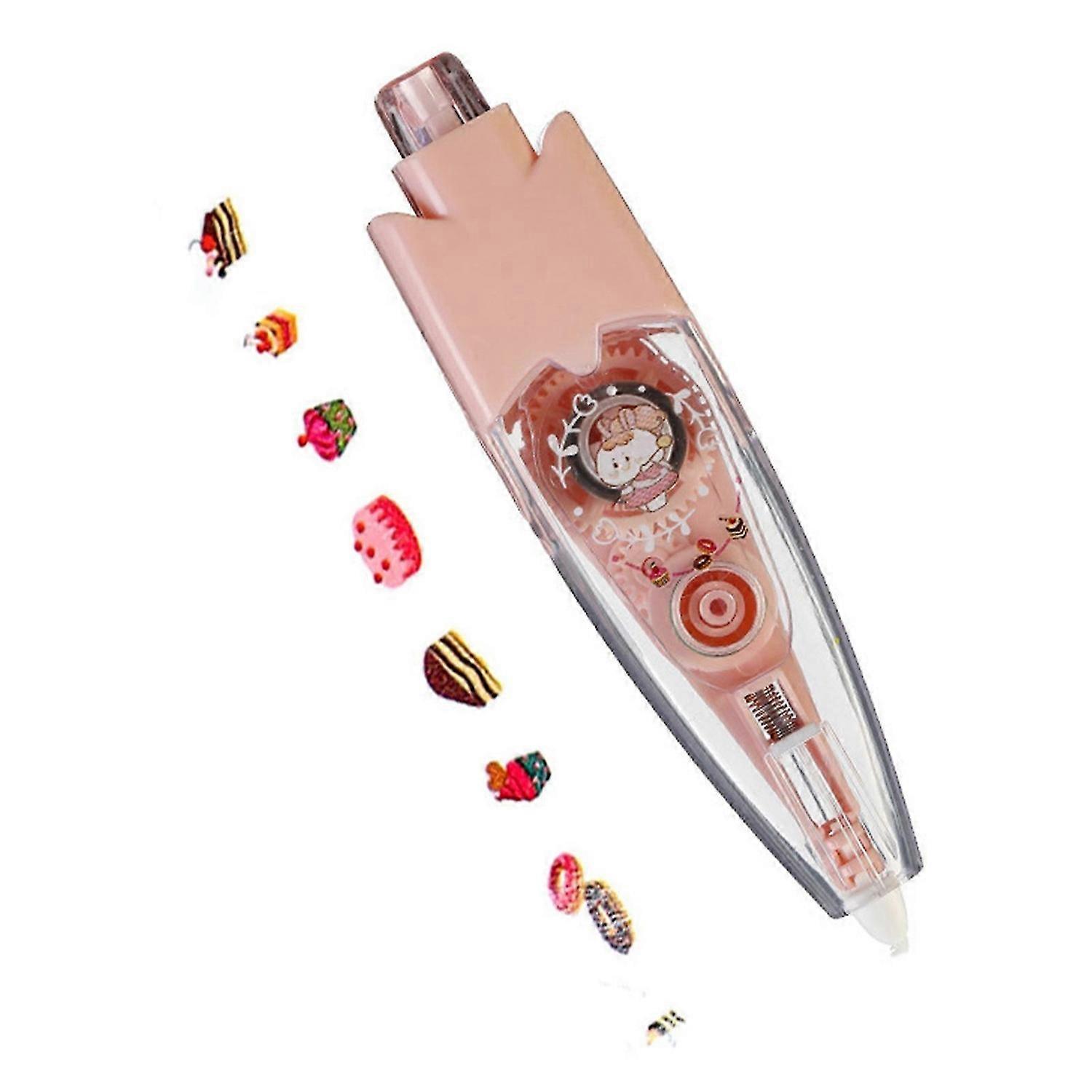 Animal Press Type Decorative Pens Tape Roller Pen for Students