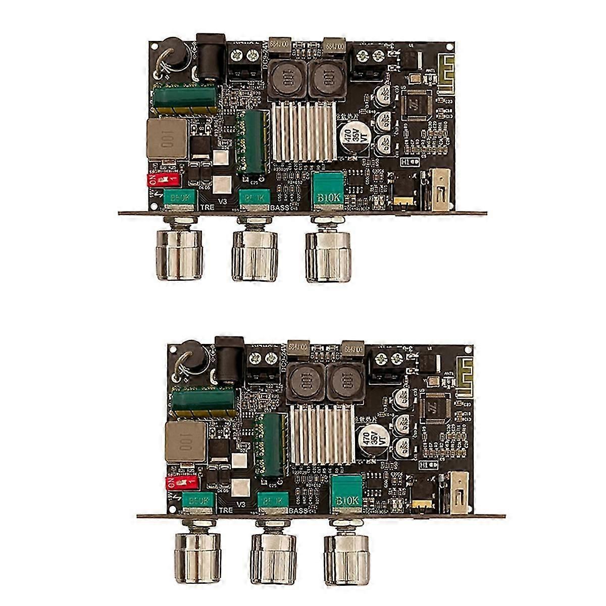 2pcs 100W Mono Amplifier Board with Bluetooth