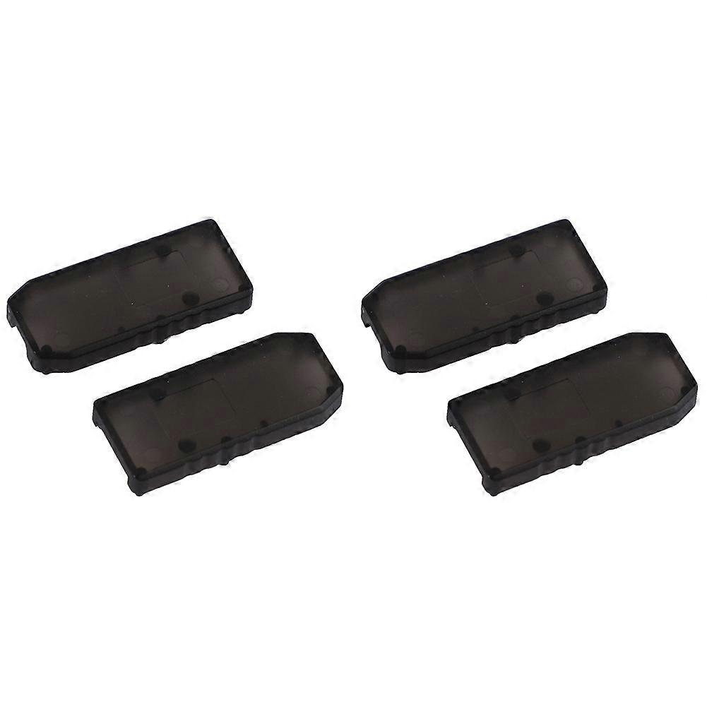USB Stick Plastic Housing USB Plastic Shell Box for Electronics Products (4 Pcs)Black