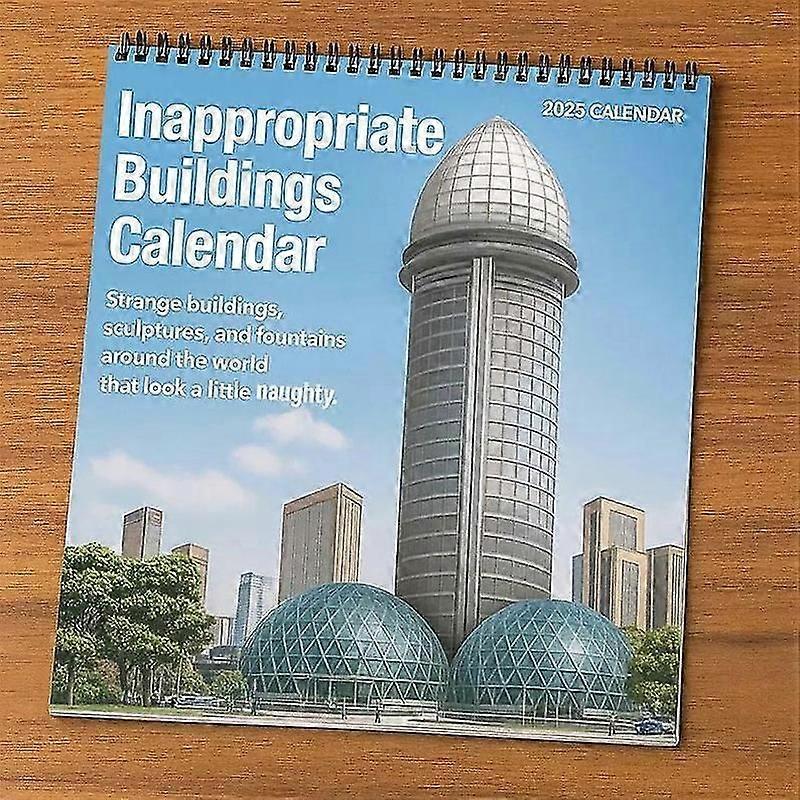 Funny Building 2026 Wall Calendar