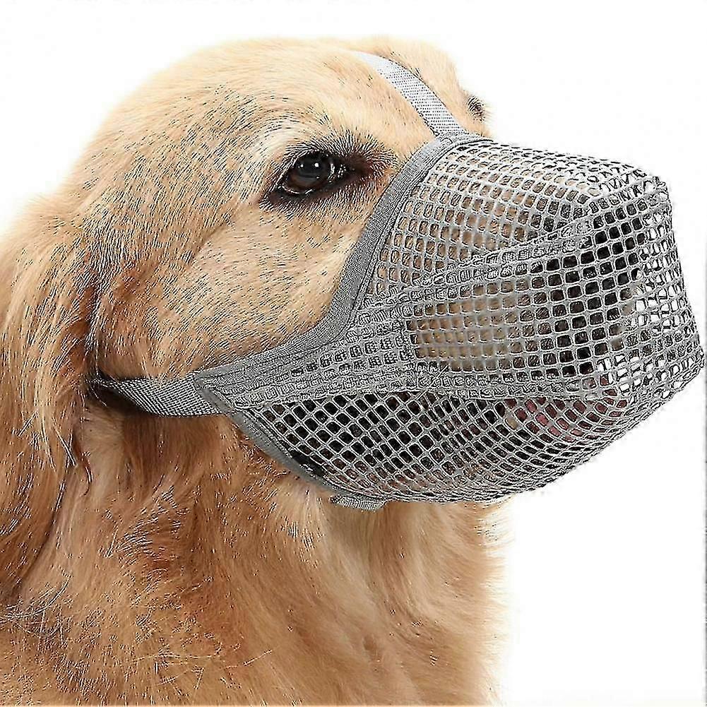 Pet Muzzle Adjustable For Biting Chewing Barking Training Dog Mask