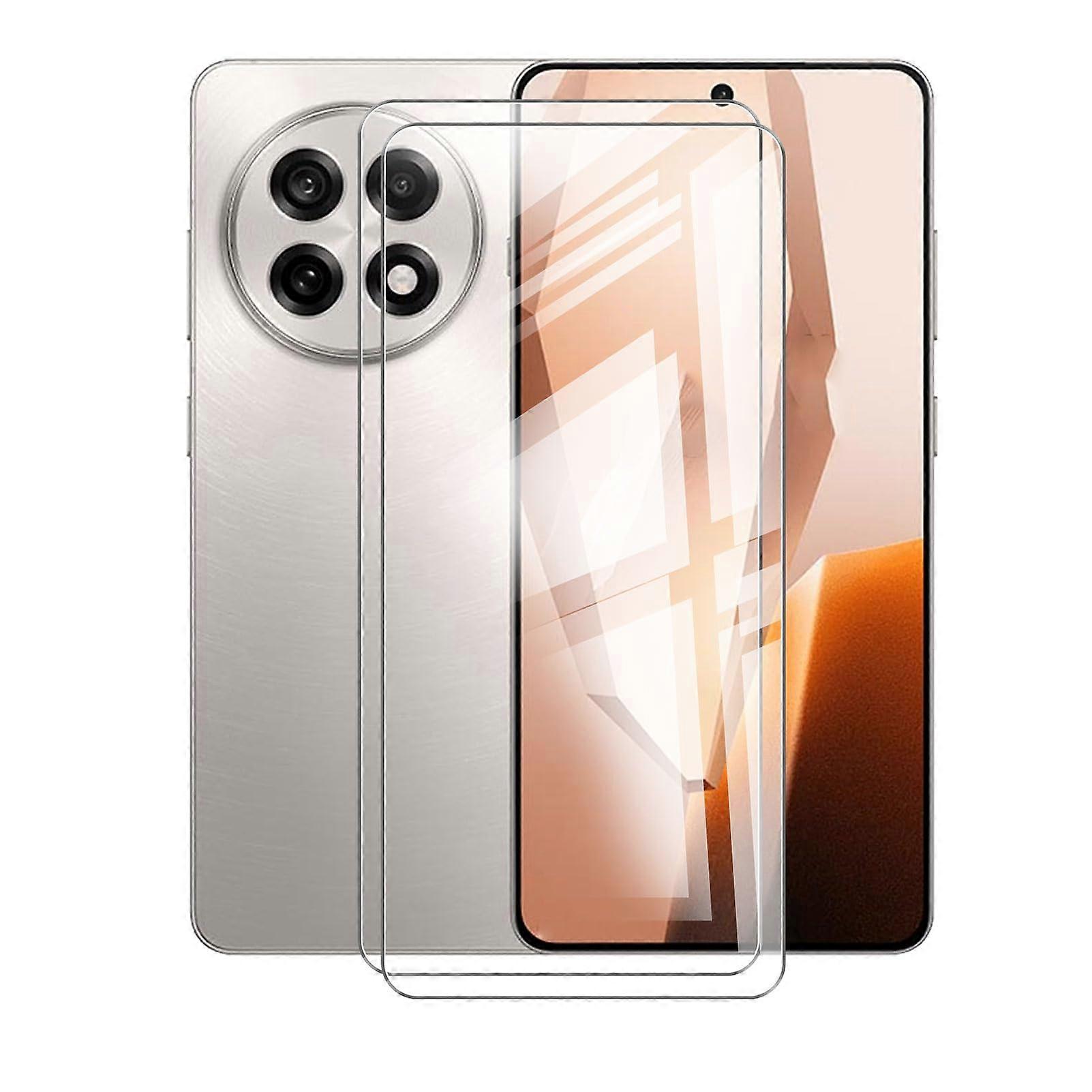 Screen Protector for OnePlus 13R 6.78 Inch 2 Pack 9H Tempered Glass AntiScratch Bubble