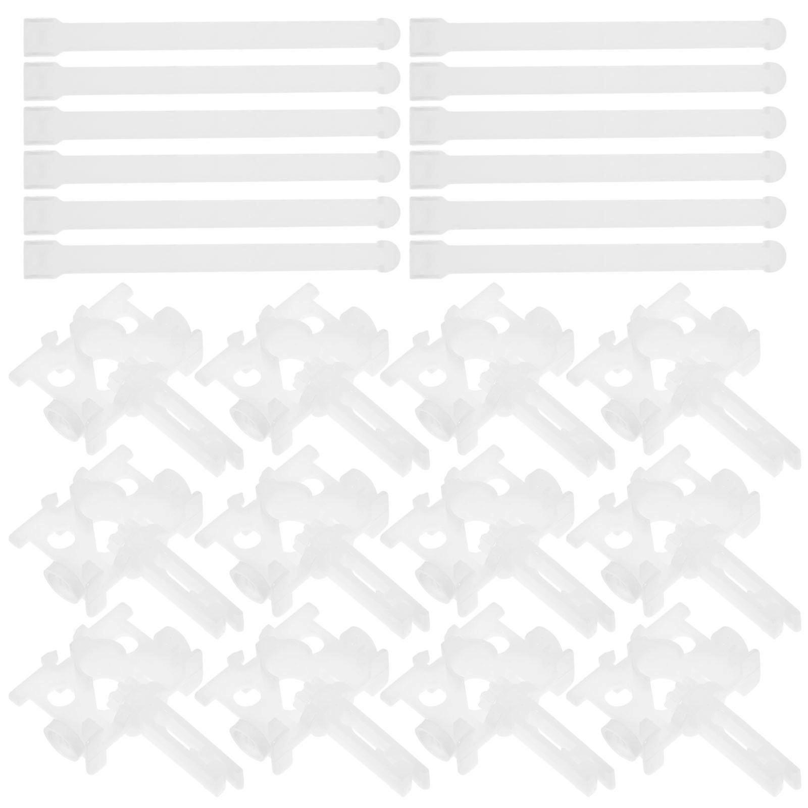 12Sets Sliding Wheel Vertical Blind Repair Kit for Window Blinds