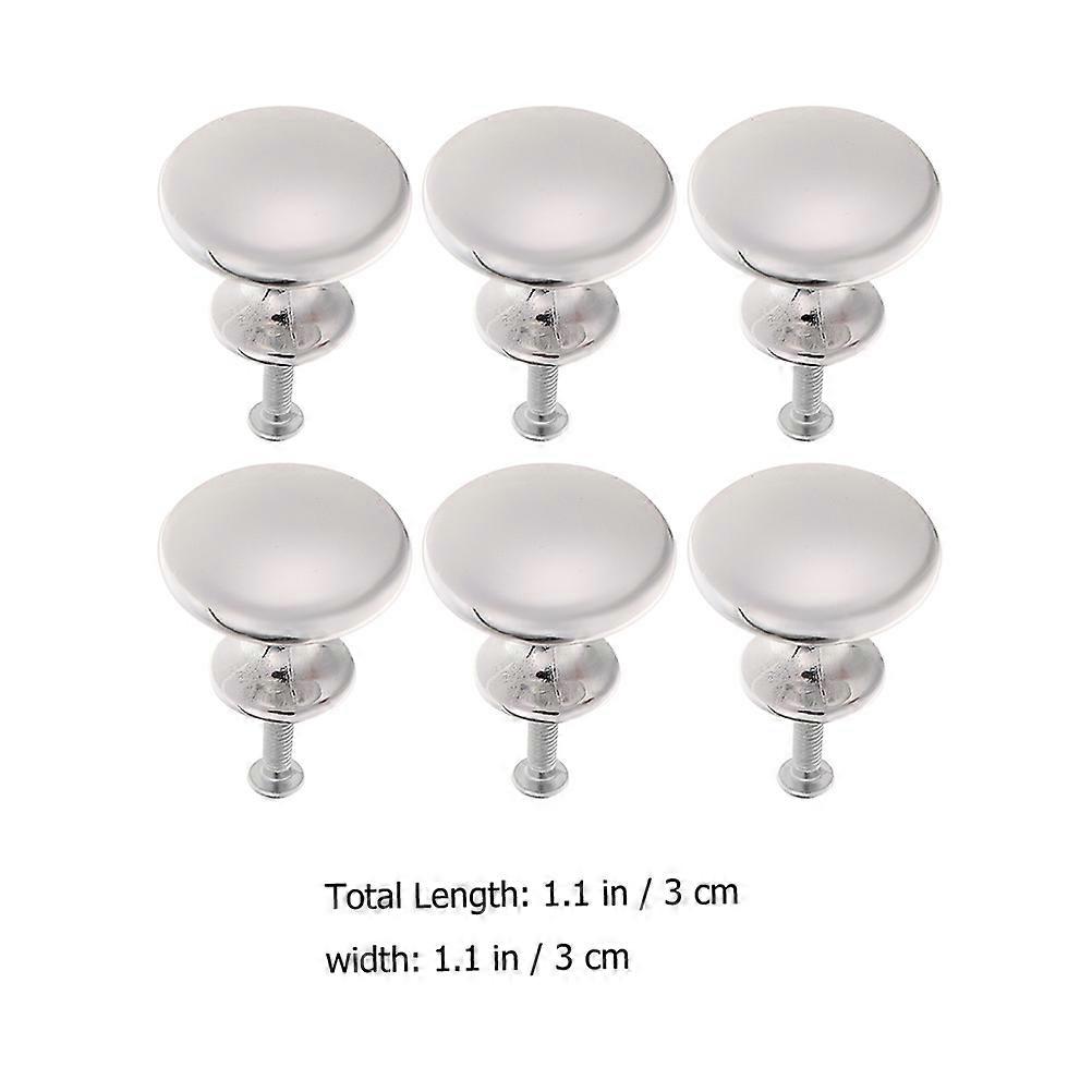Type Pull Handle for Drawer 6Pcs Zinc Alloy Cabinet Knobs