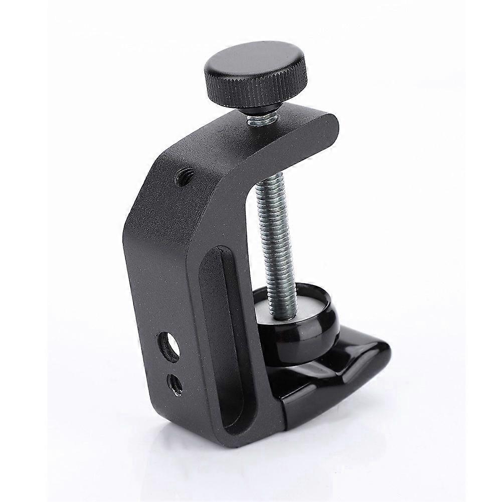 Multi function C Type Clamp Clip Mount Holder Bracket Compatible With Camera Light Stand Accessory