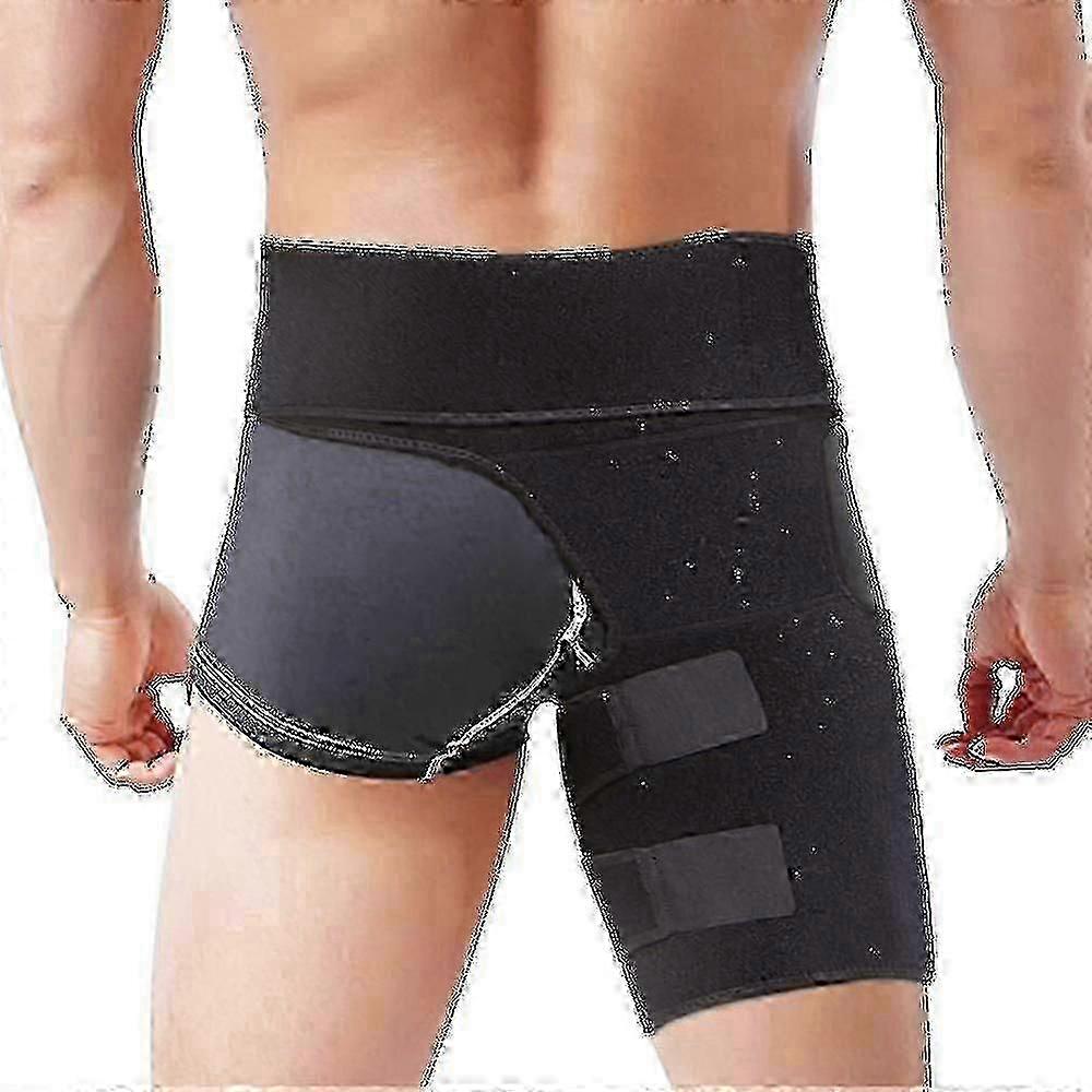 Hip Brace, Groin Support for Sciatica Relief, Thigh Hamstring Compression Wrap