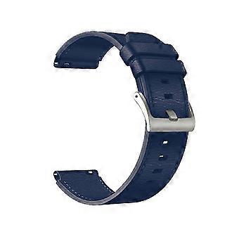Replacement Band for Huawei Watch GT2 Pro - Black Genuine Leather Strap, Perfect Fit for Your Smartwatch