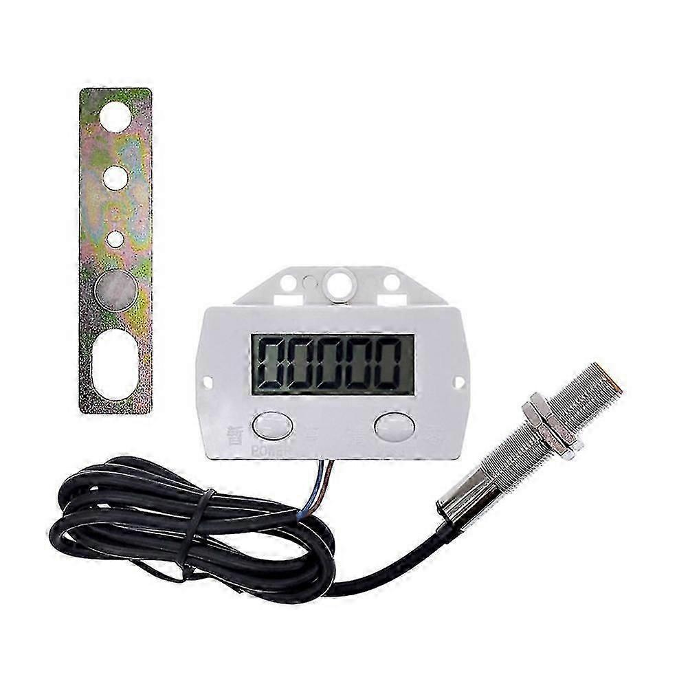 5 Digit Punch Counter Electronic Digital Display Proximity Magnetic Sensor Meter