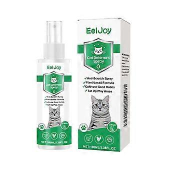 Avskräckande spray för katter, repskyddande träningsspray för möbler, inomhusbruk, utomhusbruk, citrusformula, 100 ml