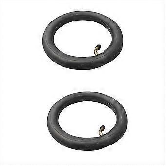 2PCS 8 Inch 8X1 1/4 Scooter Inner Tube with Bent Valve Suits A-Folding Bike Electric / Gas Scooter T