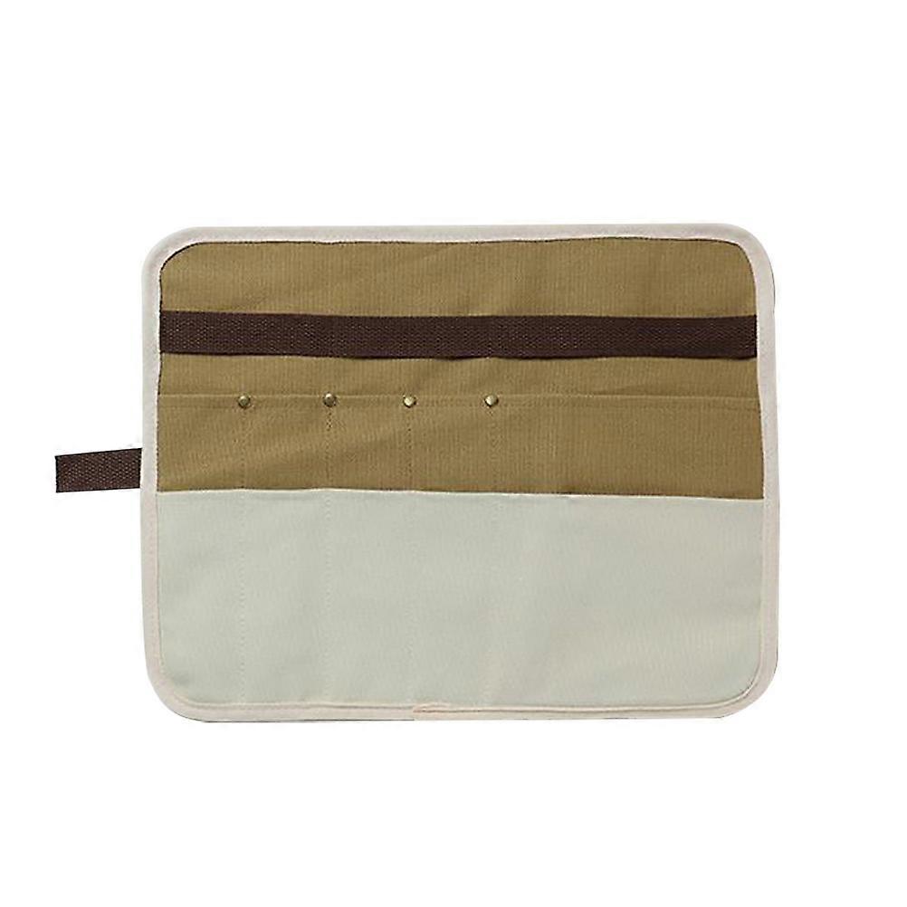 Camping Tableware Hanging Flatware Bag for Storage Canvas