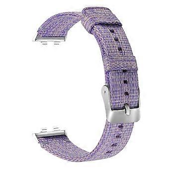 Pasek z nylonu tkanego INF kompatybilny z Huawei Band 11/11 Pro — metalowa, smukła klamra zapewniająca wygodę podczas uprawiania sportu i fitnessu