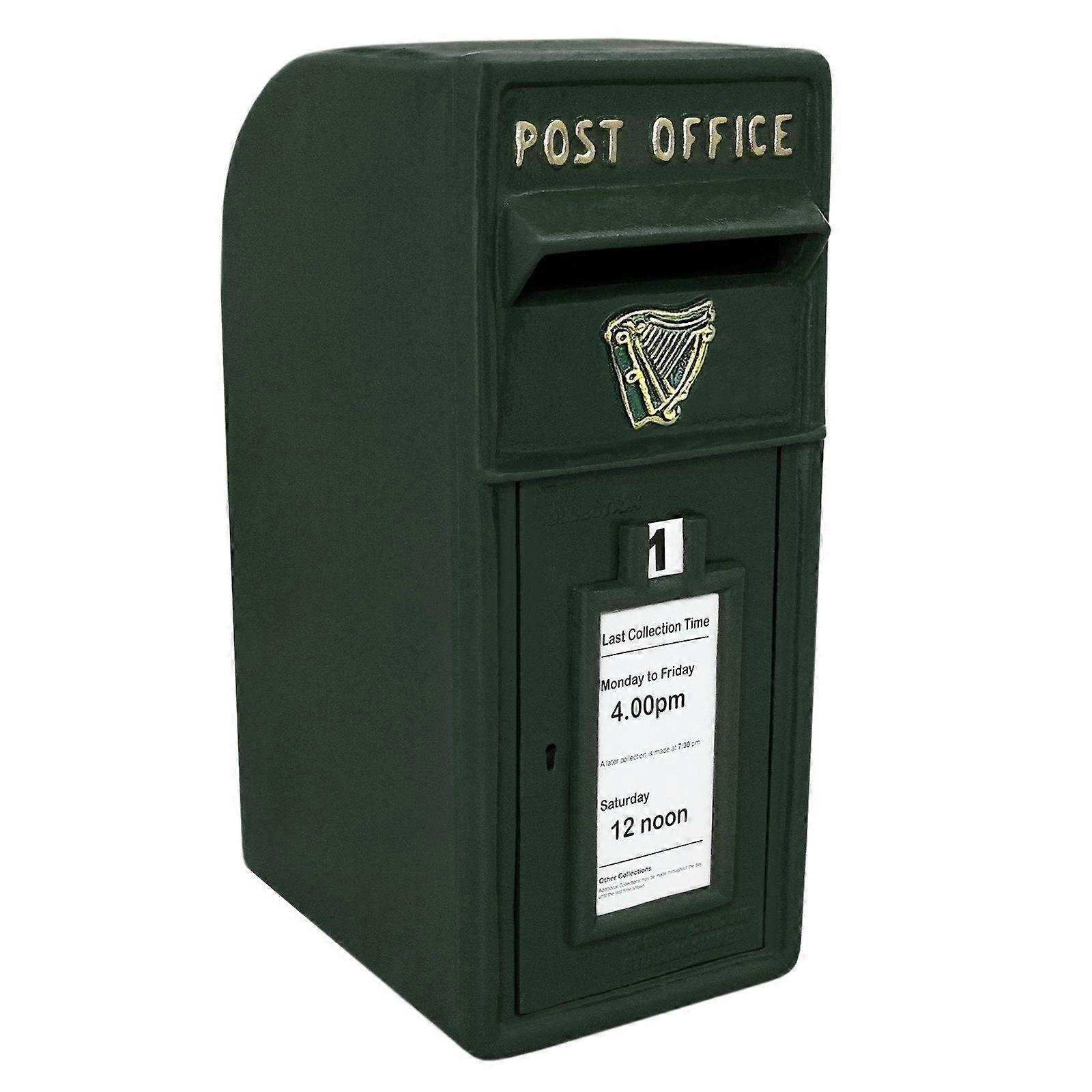 Groene Ierse postbus