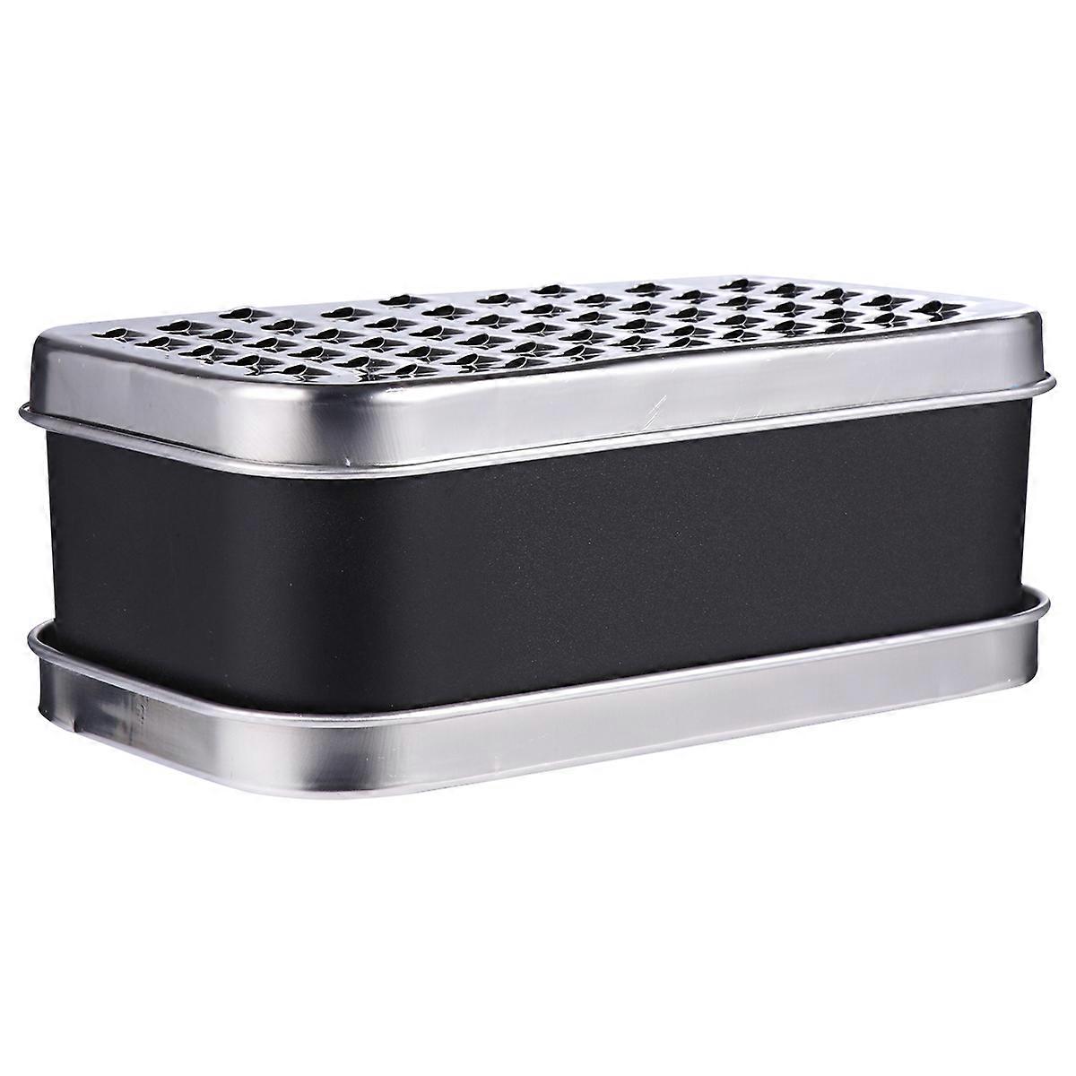 1pc Kitchen Chees Vegetable Grater Storage Container Design Auxiliary Tool