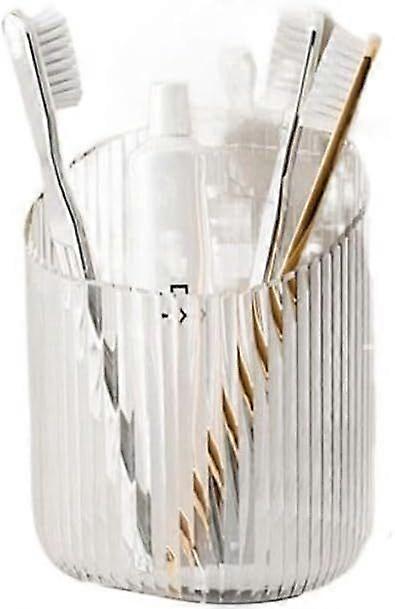 Toothpaste Holder Multi-Functional Storage Box Transparent Cosmetic Storage Box(Transparent)