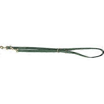 Trixie Dog Leather Collar Sage Green L-XL 200x2.5 cm