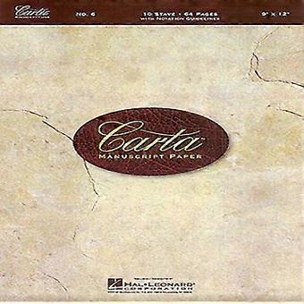 Carta Manoscritto Carta n. 6 - Base