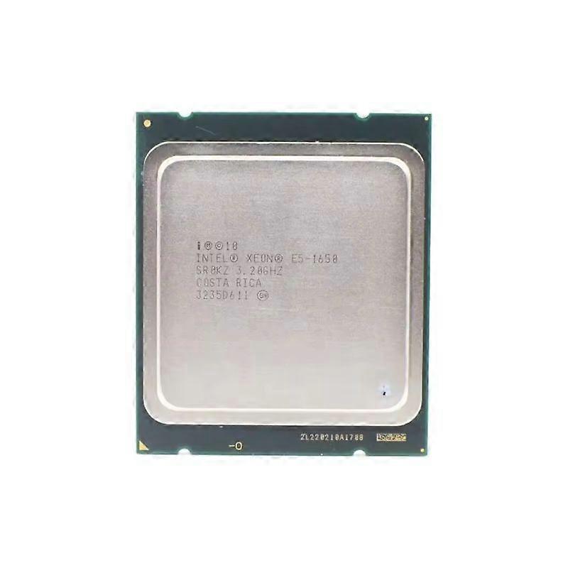 Xeon E5-1650 CPU - Socket LGA 2011 6 Cores 12 Threads 3.2GHz 15MB L3 Cache 130W.