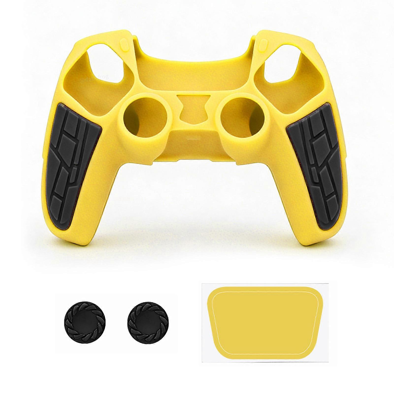 Customized Remote Shell with Breathable Material & Perfect Button Alignment Flexible Soft Case Not Drop Case for P5  YellowBlack