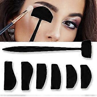 6 in 1 Faltenlinie Kit Applikator Silikon Lidschatten Stempel Falte Werkzeug