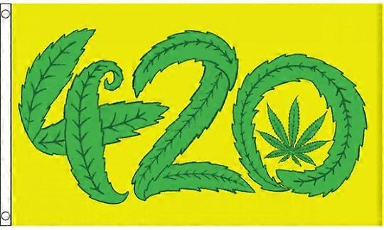 Marijuana 420 Flag WEY229