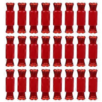 Empty Lip Gloss Bottles for Liquid Holding 48Pcs Red Small Makeup Bottles
