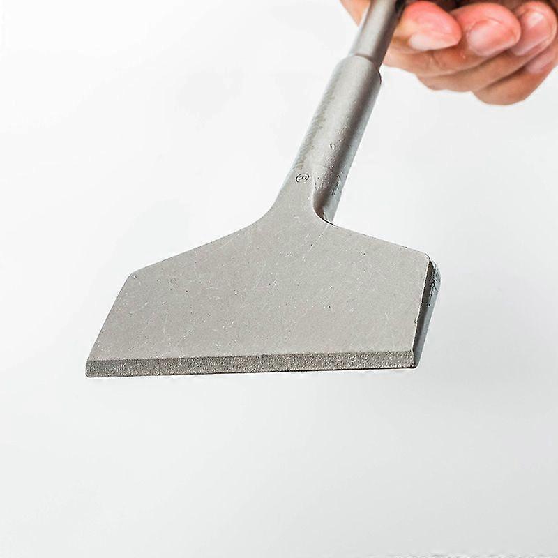 Angled Tile Chisel, SDS-plus Chisel, 15Groove Chisel Flat Chisel for Concrete Tile Wall Stone 165 x 75 mm