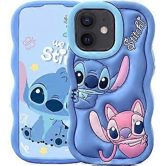 Compatible with iPhone 12 Pro Max Case, Cute 3D Cartoon Animal Character Cool Shockproof Silicone Protective Shell Skin Cover for iPhone 12 Pro Max
