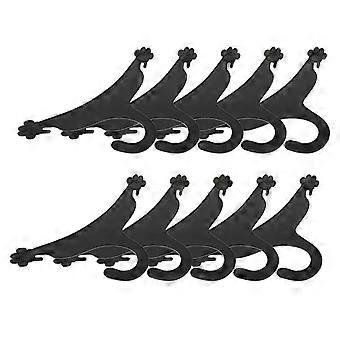 10pcs Pet Clothes Hanger Dog Claw Shape Hanger Dog Clothes Hanger compatible with Home
