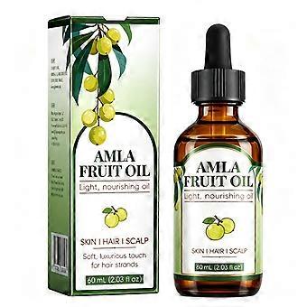 Amla Fruit Oil, nourishes scalp and skin, lightweight formula 60ml