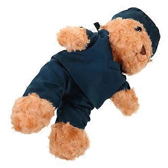 Plush Doctor Bear Stuffed Animal In Scrub Medical Plush Toy Bear For Medical Graduation School Doctors Students And Kids Present