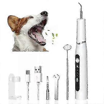 news Household Dog Toothbrush Ultrasonic Portable Dog Toothbrushs Electric Bright White Teeth Professionally Cleaner Pet Supplies