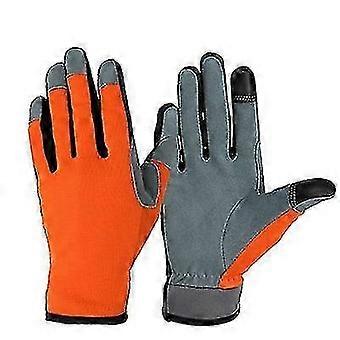 Antislip touchscreen handschoenen voor heren met volledige vingers, geschikt voor mountainbiken, racefietsen, wielrennen en racen.