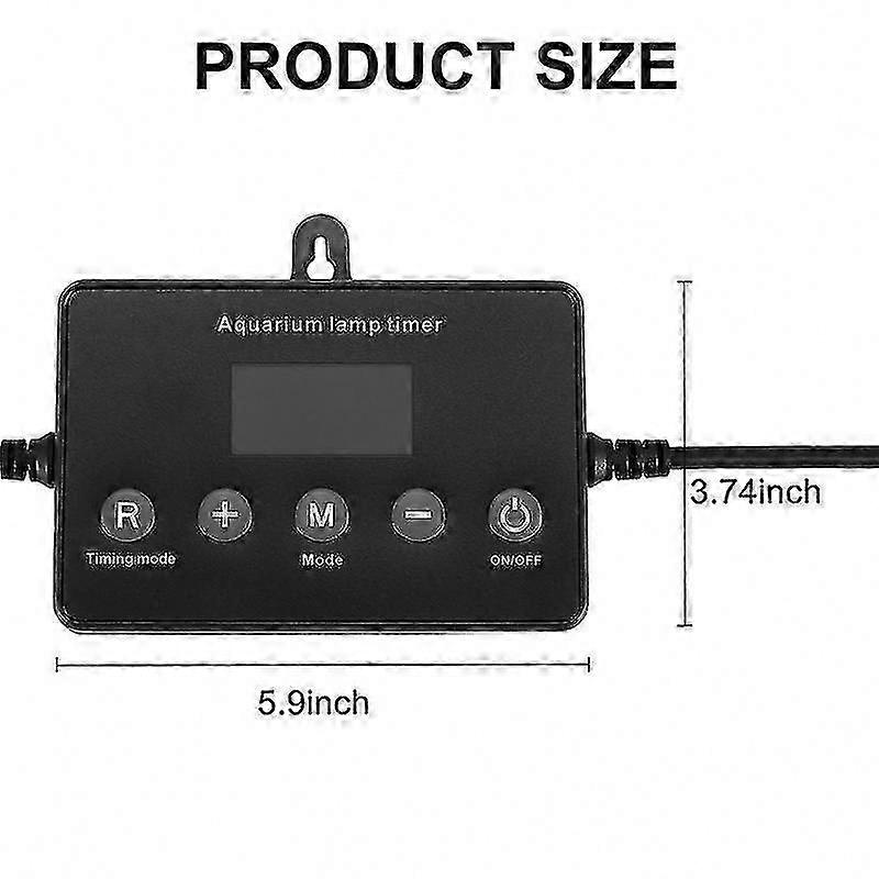 Smart LED Aquarium Light Timer Controller Dimmer Fish Tank Light Controller and Dimmer