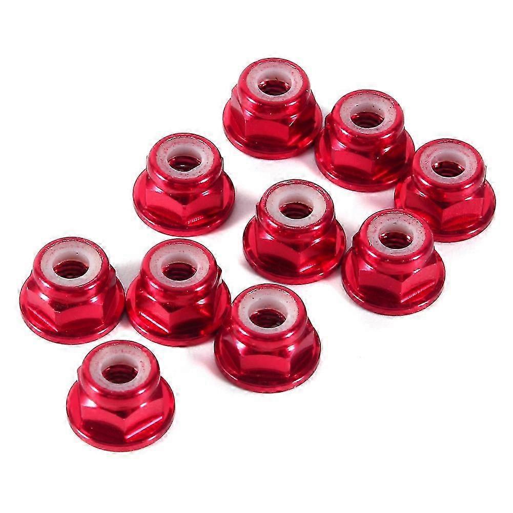 Self-lock nuts for engineering - 10pcs M3 nylon insert hex nuts blue