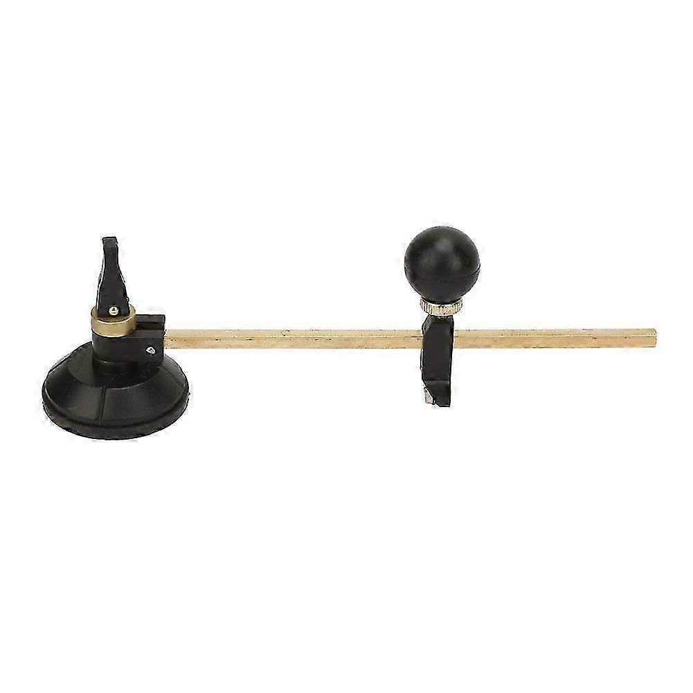 Glass Cutting Tool 6 Wheel Compasses Circular Cutter 40cm with Suction Cup