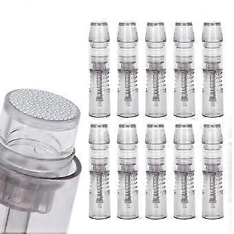 10 stks Microblading Micro Naald Elektrische Huidverjonging Micro Naald Machine AccessoireRound Nano