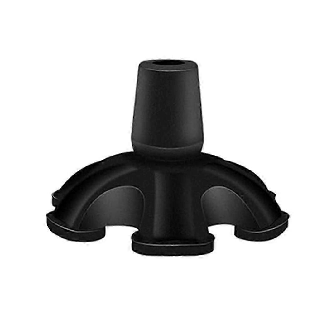 Cane Tips 6 Support Rubber Walking Cane Tips 3/4 Inch , Universal Self-Standing Rubber Cane Tip Cane Stand Replacement