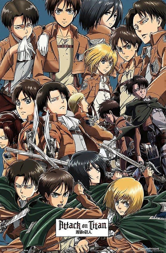 Attack On Titan Anime Immersive Puzzle Y530