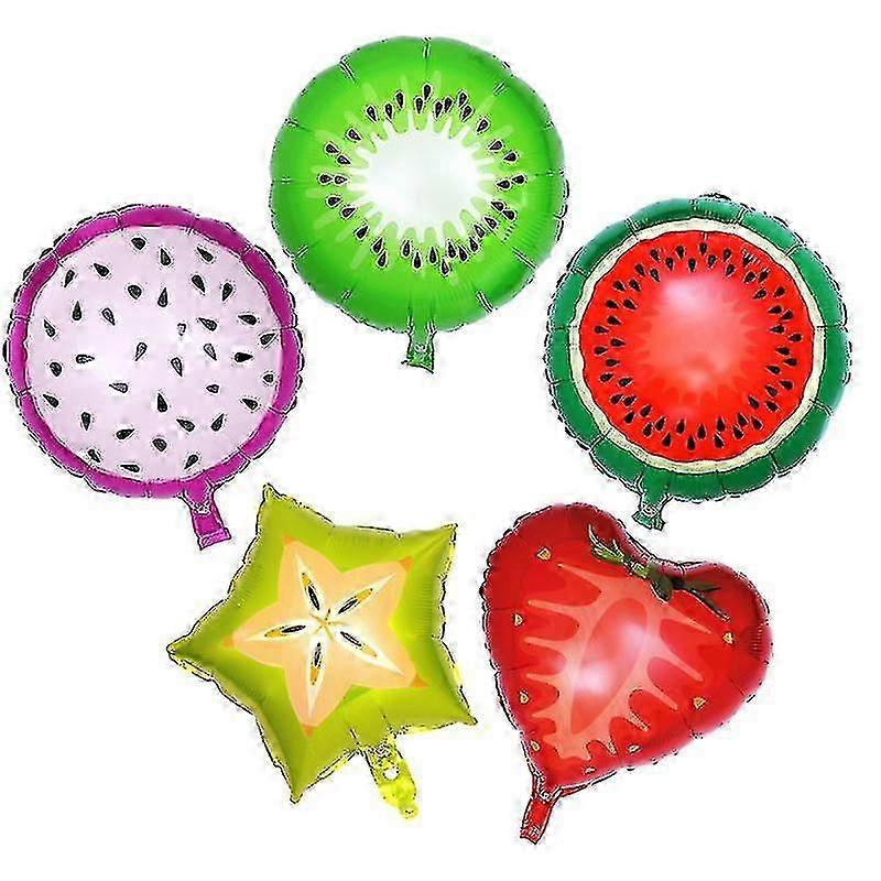 18 Inch Reusable Fruit Foil Balloons