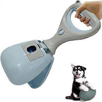 Pooper Scooper for Small, Medium and Large Dogs, Comes with Rubbish Bags, Portable Long-handled Odorless Dog Pooper Scooper for Outdoor Walks, Sturdy 
