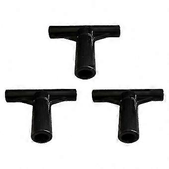 End Caps for T-Shaped Trampoline Frame Tubes, Ideal for Home Gym Equipment